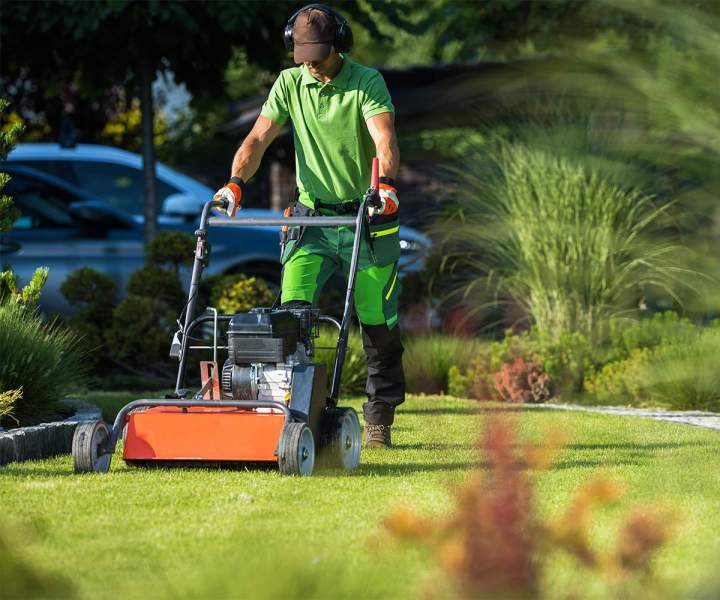 Groenonderhoud in Hesdin